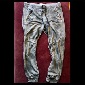 Current Elliott Grey Washed Short joggers S